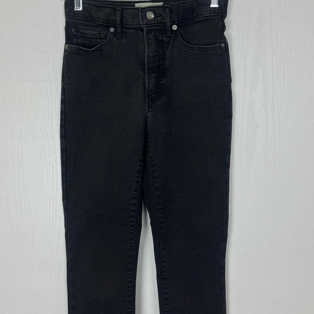 Everlane The Way High Skinny Jean Black‎ Wash Denim Women's Size 27 Regular
